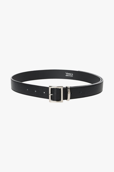 Anne | Square leather belt – Venica