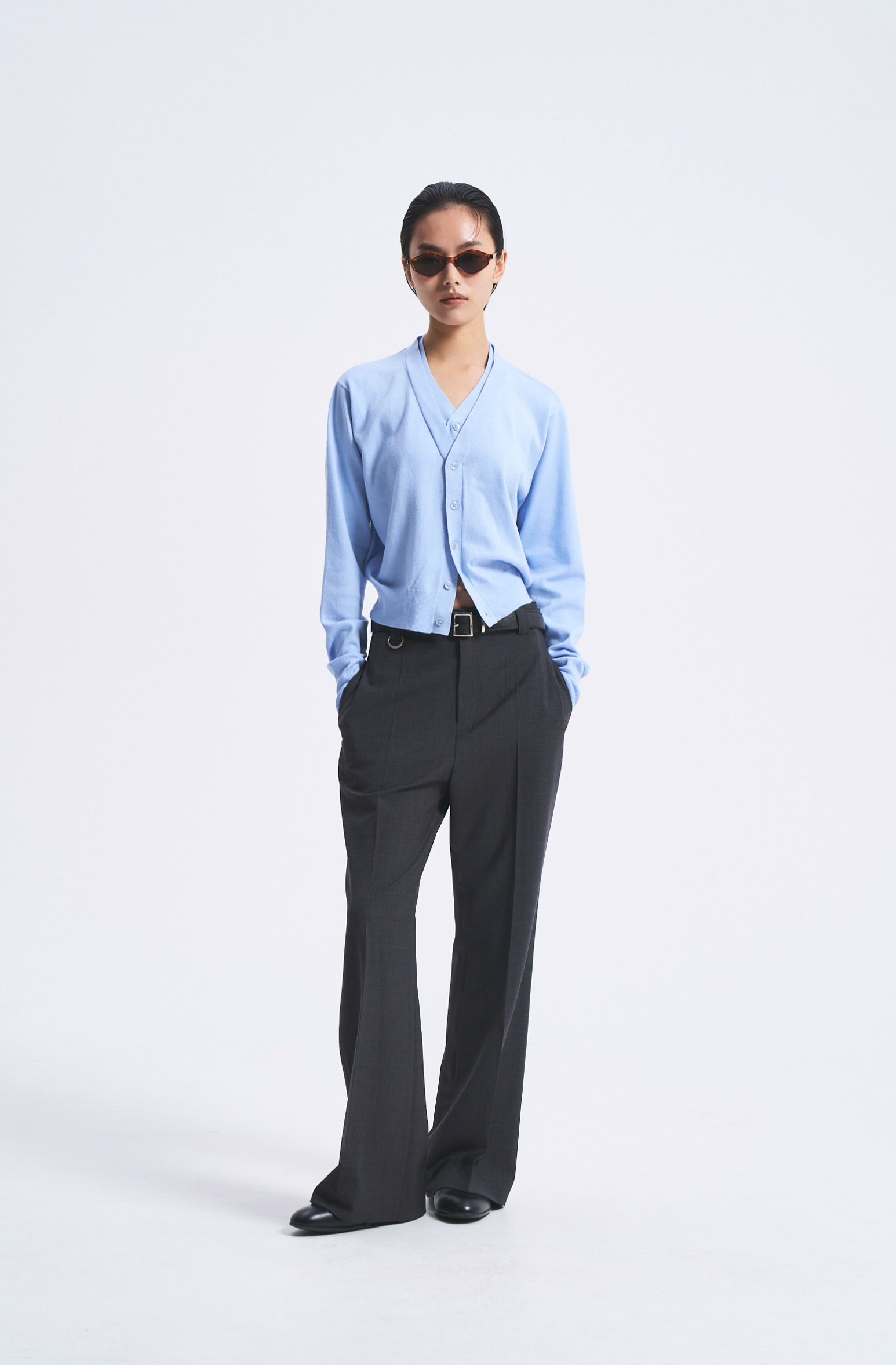 新品未使用 Venica Double collar knit cardigan Newcolor＞Double collar knit cardigan – Venica