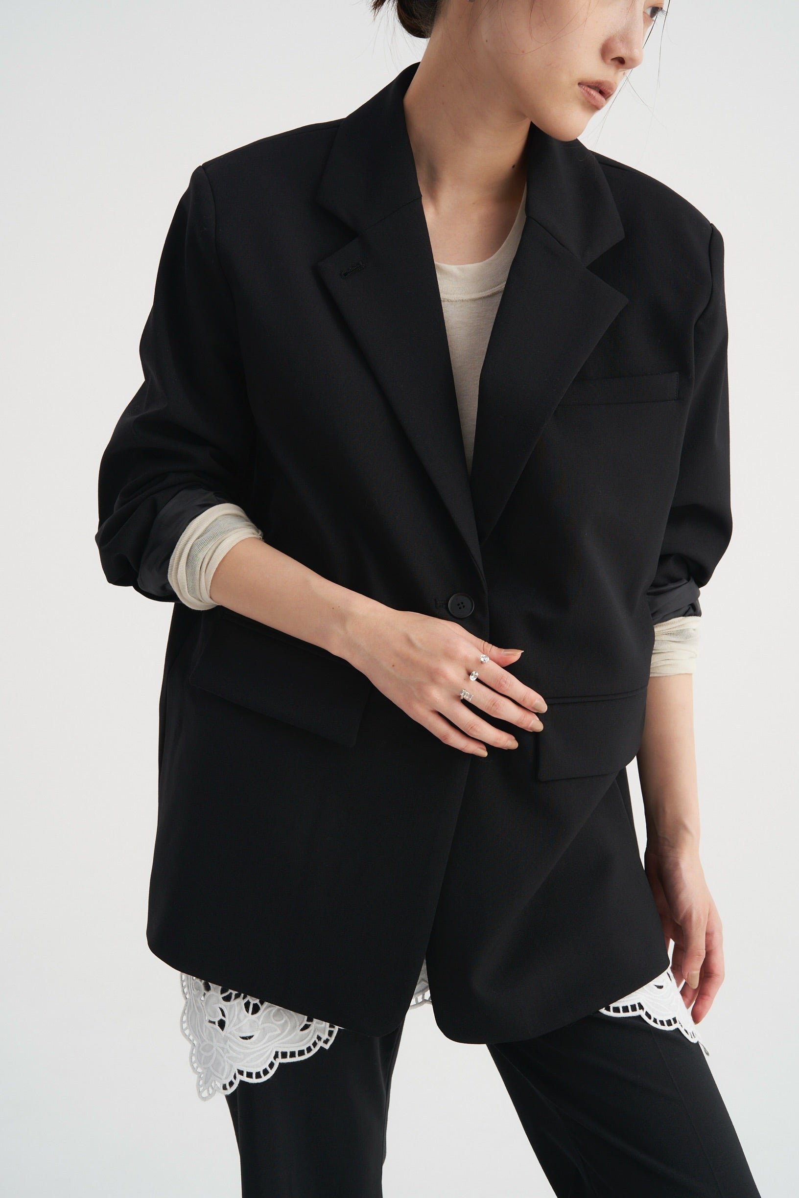 定価以下Venica Malro | Virgin ウールテイラードジャケット Malro | Virgin wool tailored jacket – Venica
