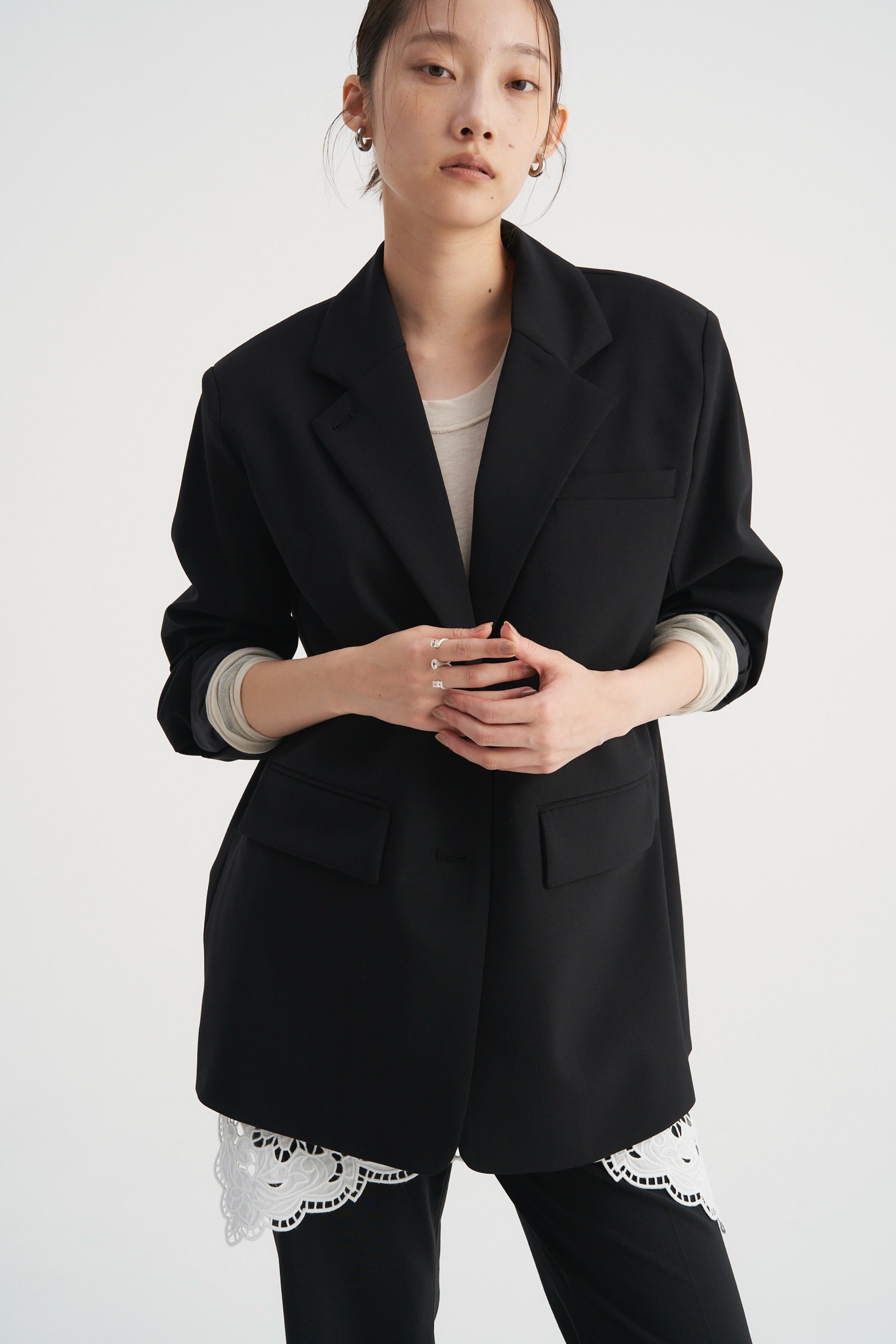定価以下Venica Malro | Virgin ウールテイラードジャケット Malro | Virgin wool tailored jacket – Venica