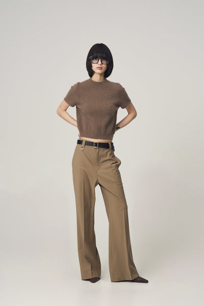 Venica Slim flare wool pants ② Slim flare wool pants – Venica