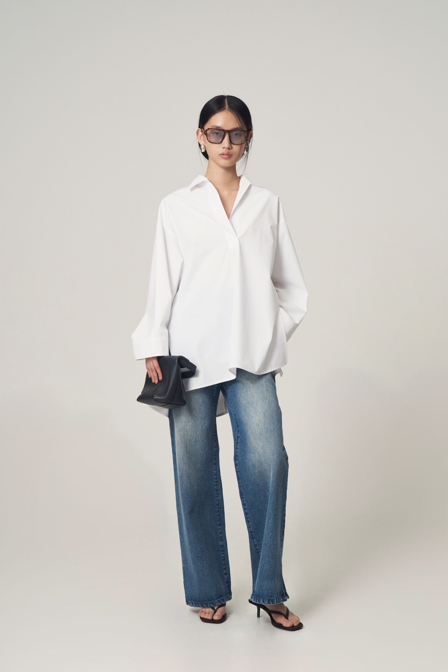 再入荷＞ Super highwaist slit denim – Venica