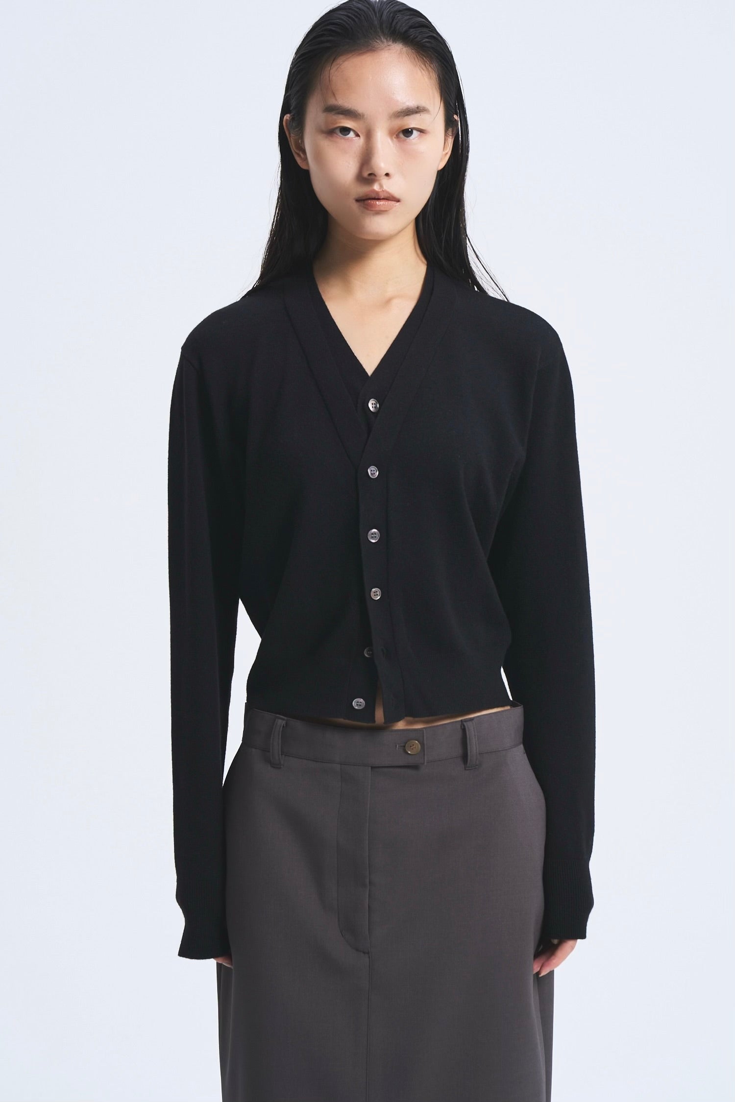 新品未使用 Venica Double collar knit cardigan Newcolor＞Double collar knit cardigan – Venica